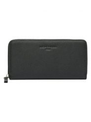 Liebeskind Berlin Skórzany portfel "Juna" w kolorze czarnym - 19 x 9 x 2 cm rozmiar: onesize. Czarne portfele Liebeskind Berlin, bez wzorów, z materiału. Za 234.95 zł.