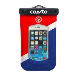Wodoszczelna saszetka – przenośny dry bag Skiffo. Czerwone nerki i saszetki COASTO, bez wzorów, z neoprenu, sportowe, bez dodatków. Za 119.00 zł.