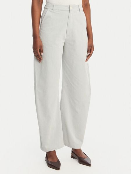 Eleh Spodnie materiałowe SS260146 Błękitny Regular Fit. Niebieskie spodnie materiałowe Eleh, bez wzorów, z bawełny. Za 309.99 zł.