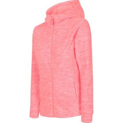 Polar damski PLD302 - łososiowy melanż. Bluzy z polaru 4f. W wyprzedaży za 79.99 zł.