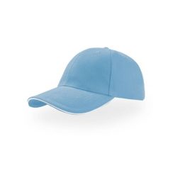 Liberty Sandwich Heavy Brush Cotton 6panelowa Czapka. Zielone czapki z daszkiem ATLANTIS, bez wzorów, z bawełny. Za 51.99 zł.