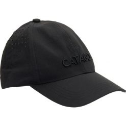 Czapka z daszkiem Catago Arezzo. Czarne czapki z daszkiem CATAGO, bez wzorów, z tkaniny, sportowe. Za 170.50 zł.