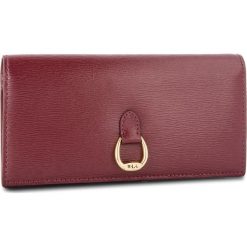 Duży Portfel Damski LAUREN RALPH LAUREN - Bennington 432688519007 Merlot. Czerwone portfele Lauren Ralph Lauren, ze skóry. Za 569.90 zł.