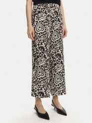 Weekend Max Mara Spodnie materiałowe Reed 2515131082 Czarny Regular Fit. Czarne spodnie materiałowe Weekend Max Mara, bez wzorów, z jedwabiu. Za 1,489.00 zł.
