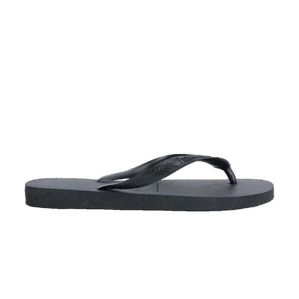 Sandały Havaianas Basic Top Czarny. Czarne sandały Havaianas, bez wzorów, z gumy, sportowe, bez obcasa, bez zapięcia. Za 84.45 zł.