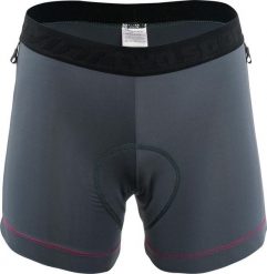 Damskie legginsy z wewnętrzną podszewką Silvini Pro. Szare legginsy Silvini, bez wzorów, z poliesteru. Za 149.99 zł.