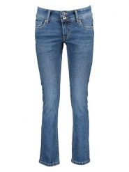 Pepe Jeans Dżinsy "Venus" - Slim fit - w kolorze niebieskim rozmiar: W28/L30. Niebieskie jeansy Pepe Jeans, l, z aplikacjami, z jeansu, klasyczne. Za 179.45 zł.