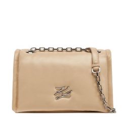 Torebka KARL LAGERFELD. Brązowe listonoszki KARL LAGERFELD, bez wzorów, bez dodatków. Za 839.99 zł.
