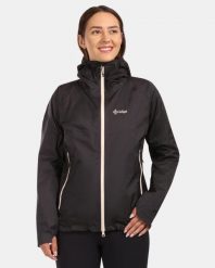 Damska kurtka hardshell Kilpi HURRICANE-W. Czarne kurtki do biegania Kilpi, l, bez wzorów, z hardshellu, bez kaptura, do biegania. Za 731.89 zł.