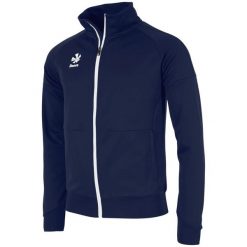 Bluza dresowa zapinana na zamek błyskawiczny Reece Australia Premium. Niebieskie bluzy REECE, m, bez wzorów, z dresówki, bez ramiączek, bez kaptura. Za 183.60 zł.