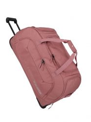 Torba podróżna na kółkach Kick Off XL 120 L dla dorosłych unisex. Szare torby podróżne Travelite, bez wzorów, z materiału. Za 347.74 zł.