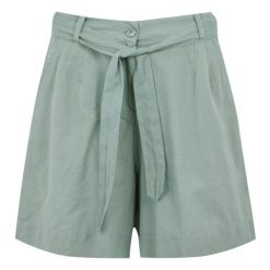 Szorty damskie Regatta Sabela II. Niebieskie szorty Regatta, bez wzorów, z bawełny, sportowe. Za 174.50 zł.