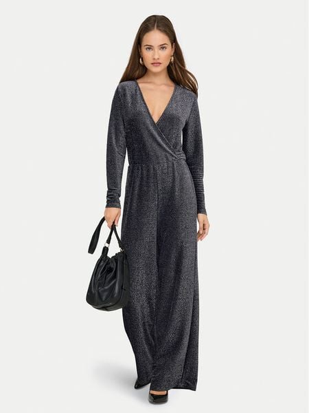 ONLY Kombinezon Rich 15360280 Szary Regular Fit. Szare sukienki ONLY, m, bez wzorów, z syntetyku, bez kołnierzyka, bez ramiączek. Za 199.99 zł.