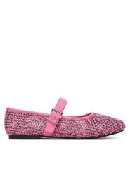 Tommy Jeans Baleriny Tjw Knitted Ballerina EN0EN03030 Różowy. Czerwone baleriny Tommy Jeans, bez wzorów, z jeansu, bez obcasa, bez zapięcia. Za 409.99 zł.