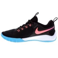 Buty do siatkówki Nike Air Zoom Hyperace 2 Le DM8199 064 czarne czarne. Czarne buty treningowe bez wzorów, z gumy, bez zapięcia, do siatkówki. Za 473.84 zł.