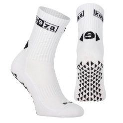 Skarpety antypoślizgowe unisex KEEZA PRO. Czerwone skarpetki KEEZA, bez wzorów. Za 36.99 zł.