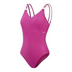 Damski Jednoczęściowy Kostium Kąpielowy Spdscu Strppy. Czerwone stroje jednoczęściowe Speedo, bez wzorów, sportowe. Za 293.99 zł.