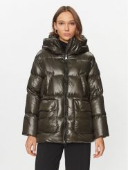 Hetregó Kurtka puchowa Imogen 8K727 23WD05 Brązowy Regular Fit. Brązowe kurtki HETREGO, na zimę, bez wzorów, z puchu, bez kaptura. Za 2,199.00 zł.