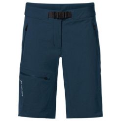 Szorty damskie VAUDE Badile. Niebieskie szorty Vaude, bez wzorów, sportowe. Za 421.60 zł.