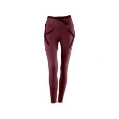 Damskie legginsy jeździeckie o średniej przyczepności Tattini Aloe. Czerwone legginsy TATTINI, bez wzorów, z materiału. Za 394.00 zł.