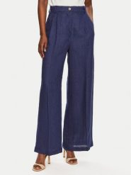 ViCOLO Spodnie materiałowe TB0793 Granatowy Relaxed Fit. Niebieskie spodnie materiałowe ViCOLO, bez wzorów, z materiału. Za 299.99 zł.