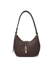 Furla Torebka Goccia S WB01500 BX3353 CN 2460S Brązowy ciemny. Brązowe torebki klasyczne Furla, bez wzorów, ze skóry, bez dodatków. Za 1,259.00 zł.