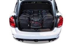 Torby Do Bagażnika Mini Countryman 2016-2023 4Szt Kjust. Czarne torby podróżne KJUST, bez wzorów, z kauczuku. Za 1,140.00 zł.