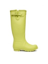 Hunter Kalosze CEO-SJY-T Zielony. Zielone kalosze Hunter, bez wzorów, z kauczuku, bez zapięcia. Za 349.99 zł.