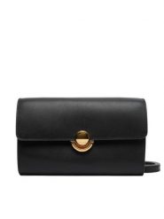 Furla Torebka WE00801-BX3104-O6000-1-002-20-CN-E Czarny. Czarne listonoszki Furla, bez wzorów, ze skóry, bez dodatków. Za 1,109.00 zł.
