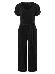 More & More Kombinezon w kolorze czarnym rozmiar: 36. Czarne kombinezony More & More, bez wzorów, z tkaniny, bez kołnierzyka, bez ramiączek. Za 181.76 zł.