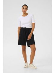 Kaffe Szorty "Naya" w kolorze czarnym rozmiar: 42. Czarne szorty Kaffe, bez wzorów, z bawełny. Za 86.99 zł.