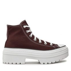 Trampki Converse. Czerwone trampki Converse, bez wzorów, retro, bez zapięcia. Za 249.99 zł.