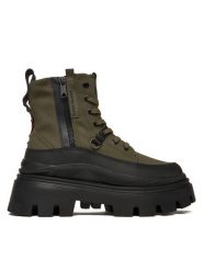 Palladium Trzewiki Pallasquad Zip Tx 99532-325-M Zielony. Zielone botki Palladium, bez wzorów, z materiału, bez obcasa, na płaskiej podeszwie, bez zapięcia. Za 419.99 zł.