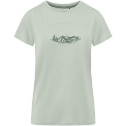 T-shirt damski VIKING Likelo Bamboo. Zielone t-shirty sportowe Viking, xs, bez wzorów, bez ramiączek. Za 129.70 zł.