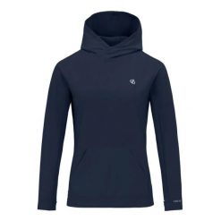Bluza damska z kapturem Dare 2B Sprint City. Niebieskie bluzy Dare 2b, bez wzorów, sportowe, bez ramiączek, z kapturem. Za 129.99 zł.