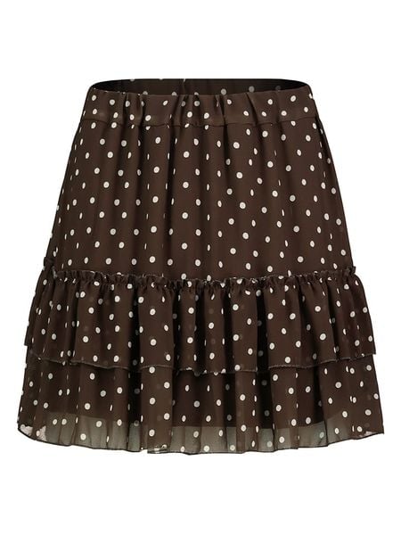 Sublevel Spódnica w kolorze ciemnobrązowym rozmiar: L/XL. Brązowe spódnice Sublevel, l, bez wzorów, mini. Za 109.95 zł.