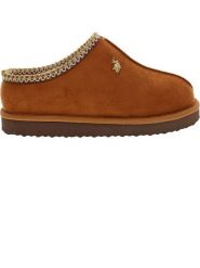 U.S. Polo Assn. Kapcie w kolorze jasnobrązowym rozmiar: 35. Brązowe kapcie U.S. Polo Assn., bez wzorów. Za 127.35 zł.