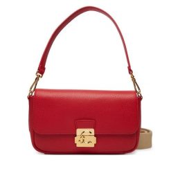 Torebka Coccinelle. Czerwone torebki klasyczne Coccinelle, bez wzorów, klasyczne, bez dodatków. Za 1,289.00 zł.