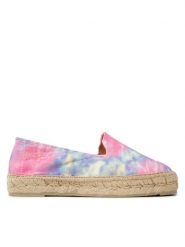 Manebi Espadryle Slippers W T 2.2 N0 Różowy. Czerwone espadryle Manebi, bez wzorów, z materiału, bez obcasa. Za 259.99 zł.