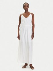 YAS Sukienka letnia Dazly 26037101 Biały Regular Fit. Białe sukienki YAS, bez wzorów, z wiskozy, bez kołnierzyka, bez ramiączek. Za 259.99 zł.