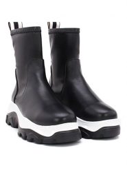 Goby Sztyblety w kolorze czarnym rozmiar: 38. Czarne buty sportowe lifestyle Goby, bez wzorów, sportowe, bez zapięcia. Za 339.99 zł.