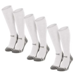 Skarpety Piłkarskie Pro Długie - 6 par - Biały. Białe skarpetki XTREME SOCKSWEAR, bez wzorów, z materiału. Za 264.70 zł.