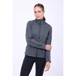 Damska kurtka jeździecka zapinana na zamek Euro-Star Tech Fiorenza. Zielone kurtki EURO-STAR, xl, bez wzorów, z satyny, eleganckie, bez kaptura. Za 648.50 zł.