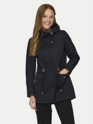 ONLY Parka Louise 15312869 Czarny Regular Fit. Czarne płaszcze ONLY, m, bez wzorów, z syntetyku, bez kaptura. Za 249.99 zł.