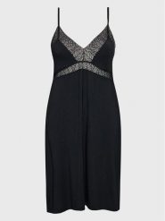 Femilet by Chantelle Koszula nocna Jazz FNA540 Czarny Regular Fit. Czarne koszule nocne Femilet by Chantelle, bez wzorów, bez ramiączek. Za 219.99 zł.