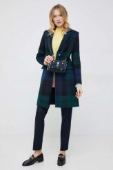 Tommy Hilfiger torebka kolor granatowy. Niebieskie listonoszki Tommy Hilfiger, bez wzorów, bez dodatków. Za 699.99 zł.