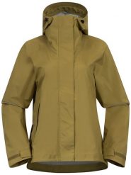 Bergans Kurtka przeciwdeszczowa w kolorze khaki rozmiar: XS. Brązowe kurtki przeciwdeszczowe Bergans, s, bez wzorów, bez kaptura, outdoorowe. Za 413.86 zł.