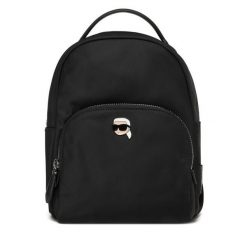 Plecak KARL LAGERFELD. Czarne plecaki KARL LAGERFELD, bez wzorów, bez dodatków. Za 619.99 zł.