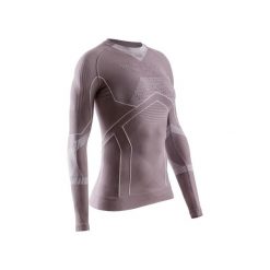 Koszulka termoaktywna damska X-Bionic Energy Accumulator Light Shirt LS Lavender. Fioletowe bielizna termoaktywna damska X BIONIC, bez wzorów, bez ramiączek, narciarskie. Za 719.99 zł.