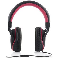 Słuchawki MODECOM MC-880 Big One Różowy. Czerwone słuchawki nauszne MODECOM. Za 52.99 zł.